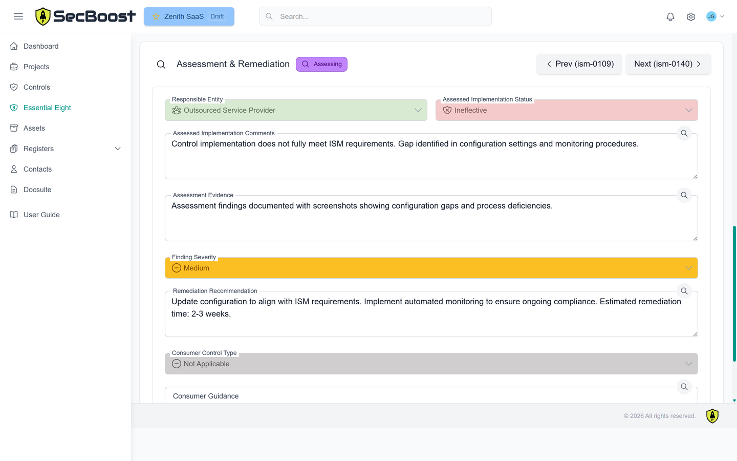 Collaborate with IRAP assessors